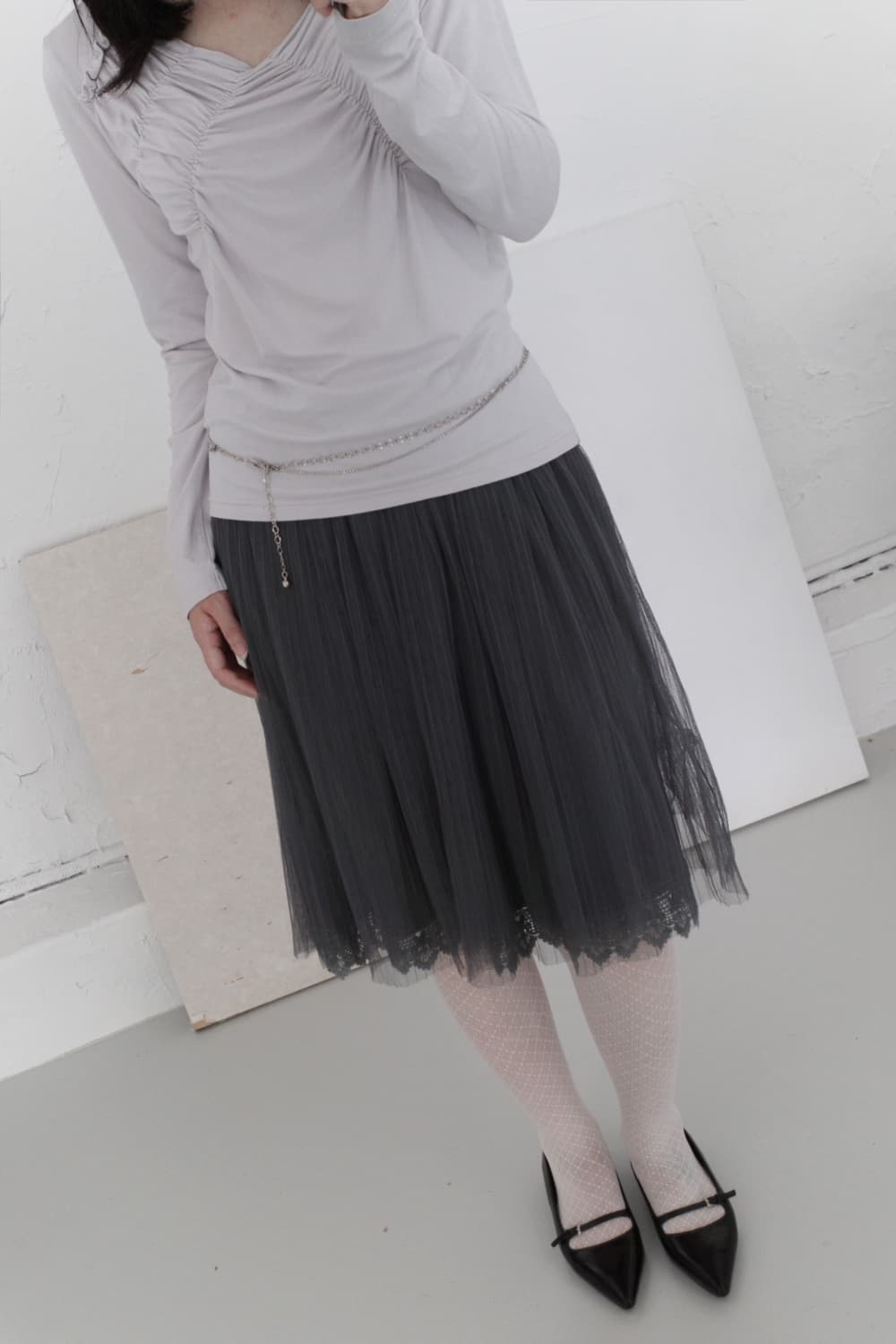 lace sha skirt 상품이미지6