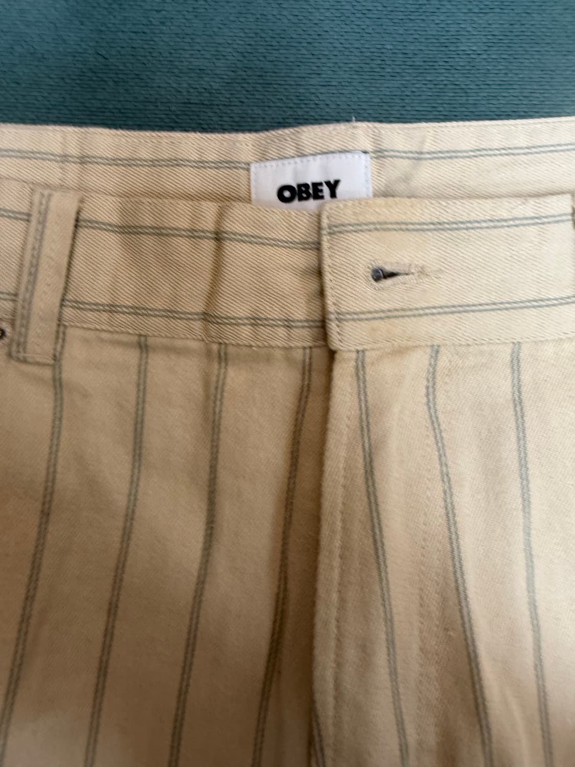 오베이 스트라이프 셋업 쇼츠 36 상품이미지2