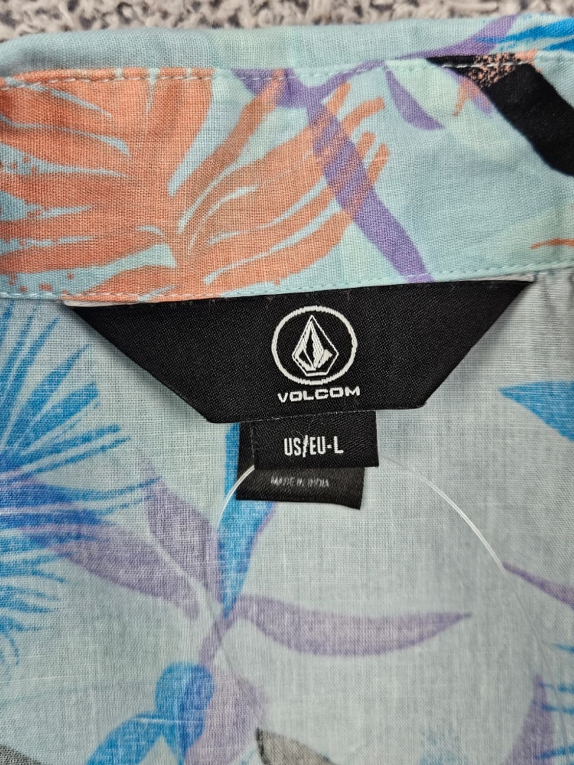 VOLCOM 하와이안 반팔 셔츠 크롭커스텀 ( L ) / 12611 상품이미지6