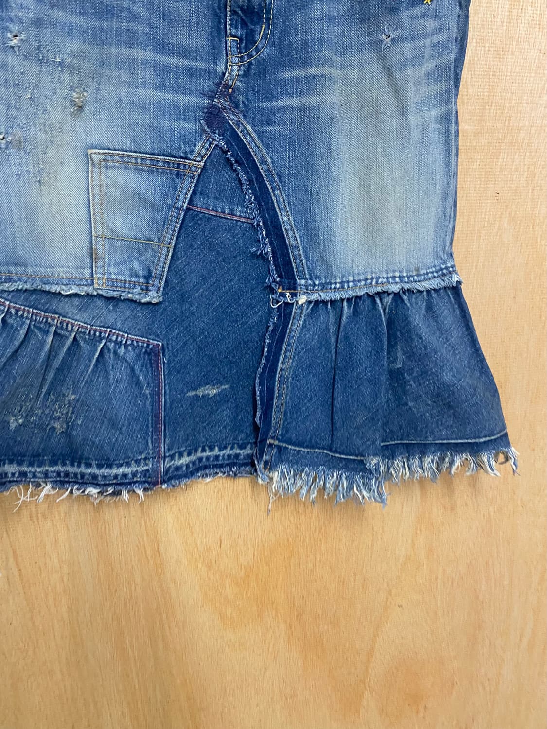 HYSTERIC GLAMOUR punk ruffle skirt 그런지 상품이미지6