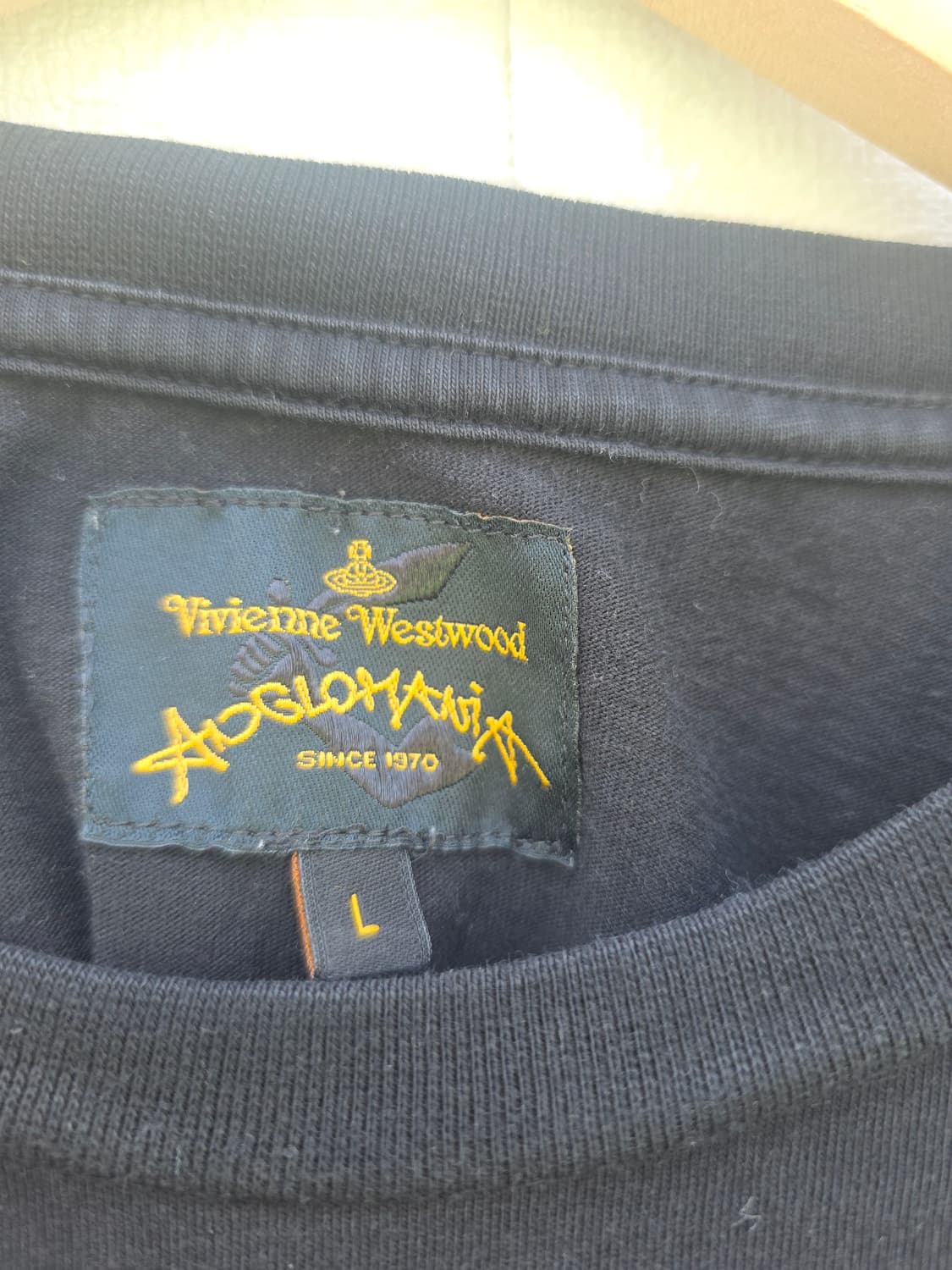 비비안웨스트우드 Vivienne Westwood 아수라 로고 반팔 티셔츠 상품이미지4