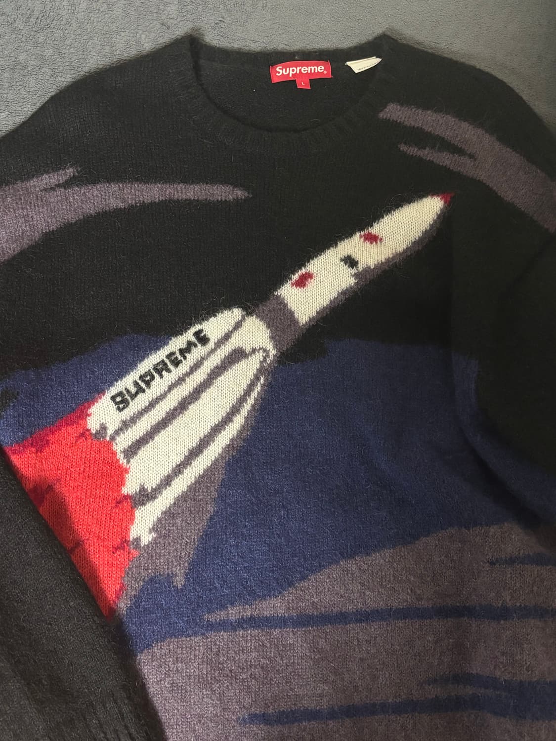 슈프림 로켓 니트 L 상품이미지1