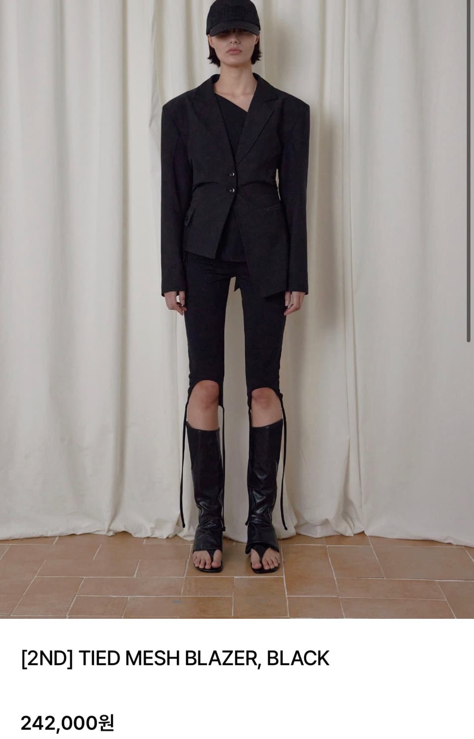 Bohem Seo 메쉬 블레이져(매장발 새상품) 상품이미지2