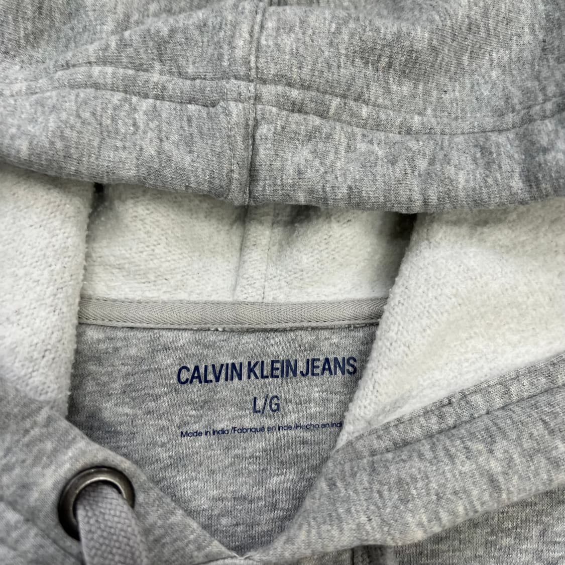 L) 캘빈클라인 기모 후드티 후드티셔츠 상품이미지3