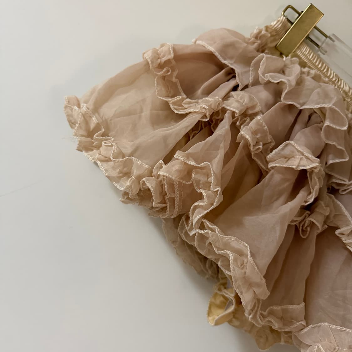 새상품 여자 봄 쉬폰 캉캉 미니스커트 상품이미지2