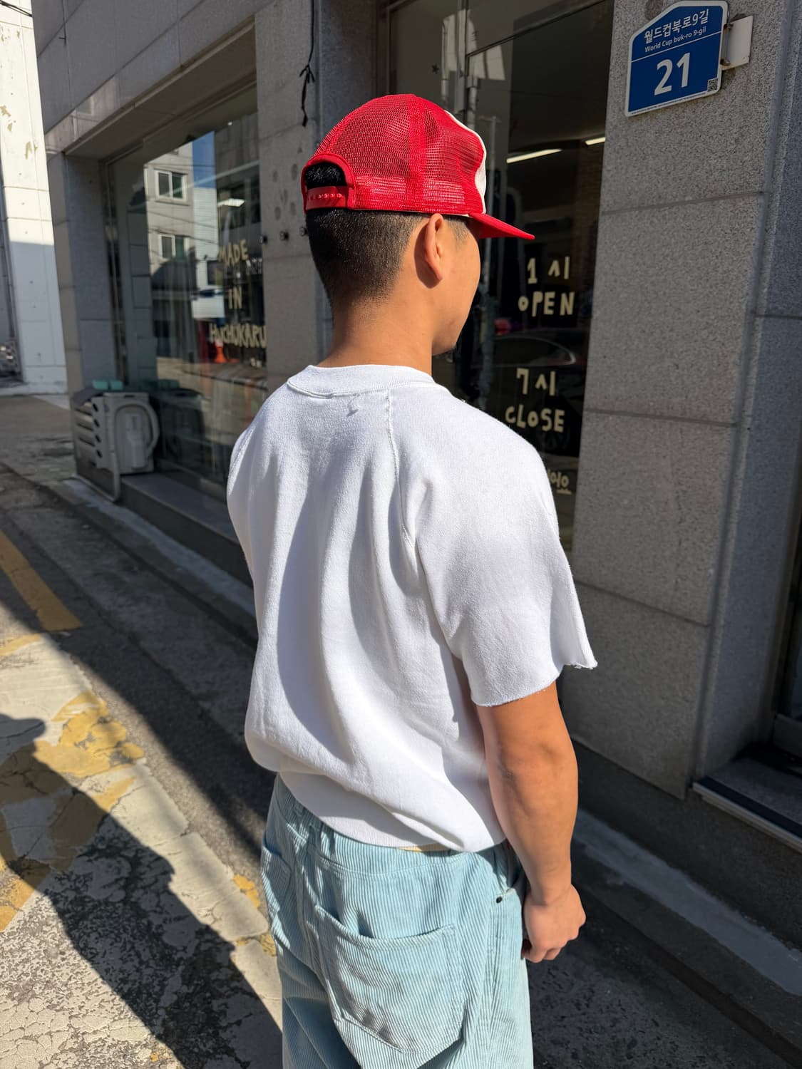 Hanes cutting sweatshirts 상품이미지9