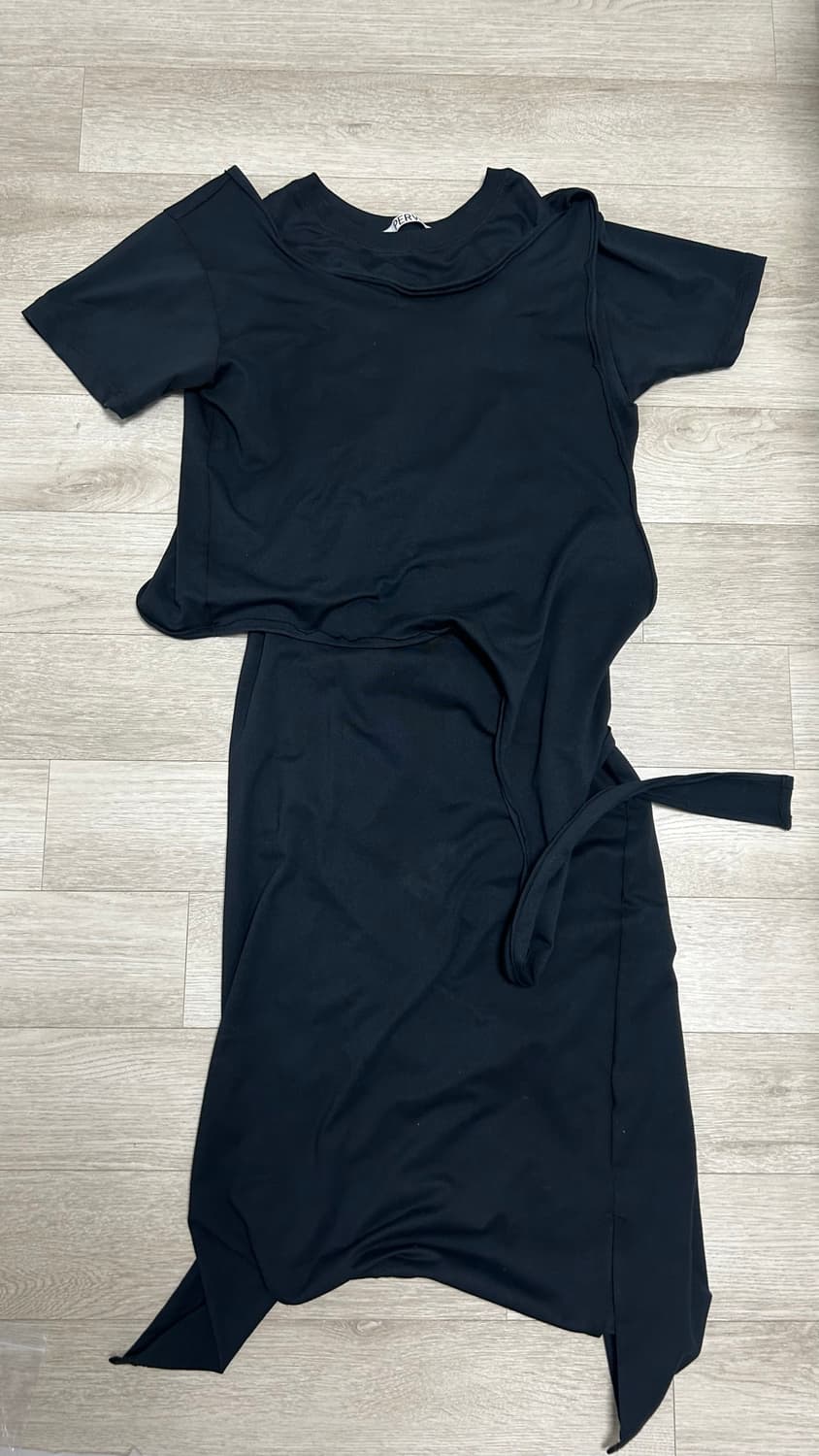 Twist Long Tee Dress 상품이미지2