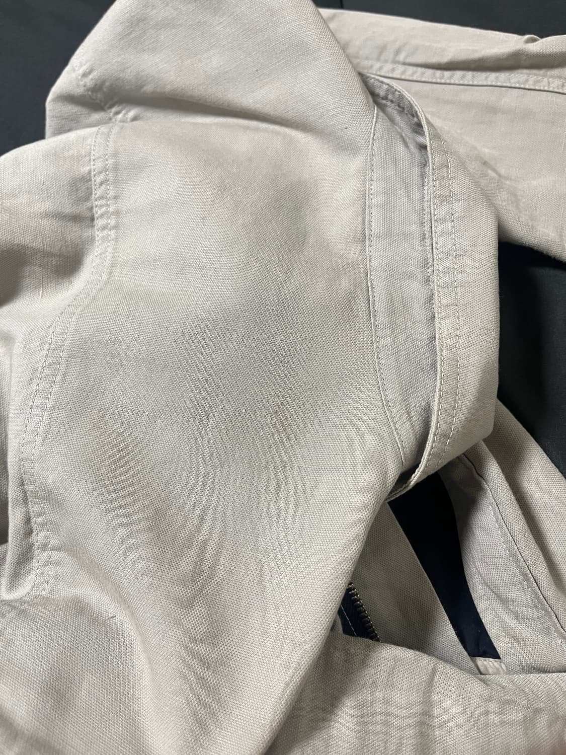 아르마니 익스체인지 밀리터리 코튼 셔츠 지퍼 자켓 상품이미지8