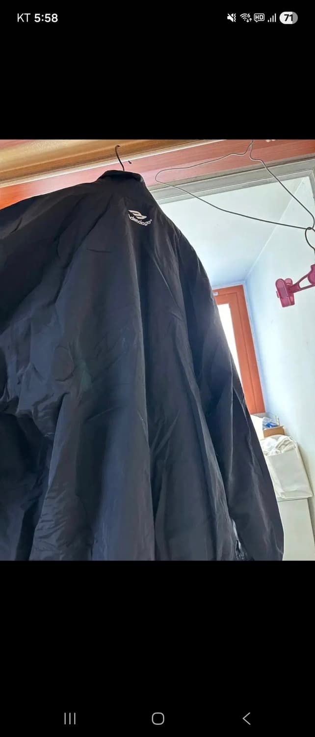 [L] 발렌시아가 레이어드 포플린 자켓 상품이미지3