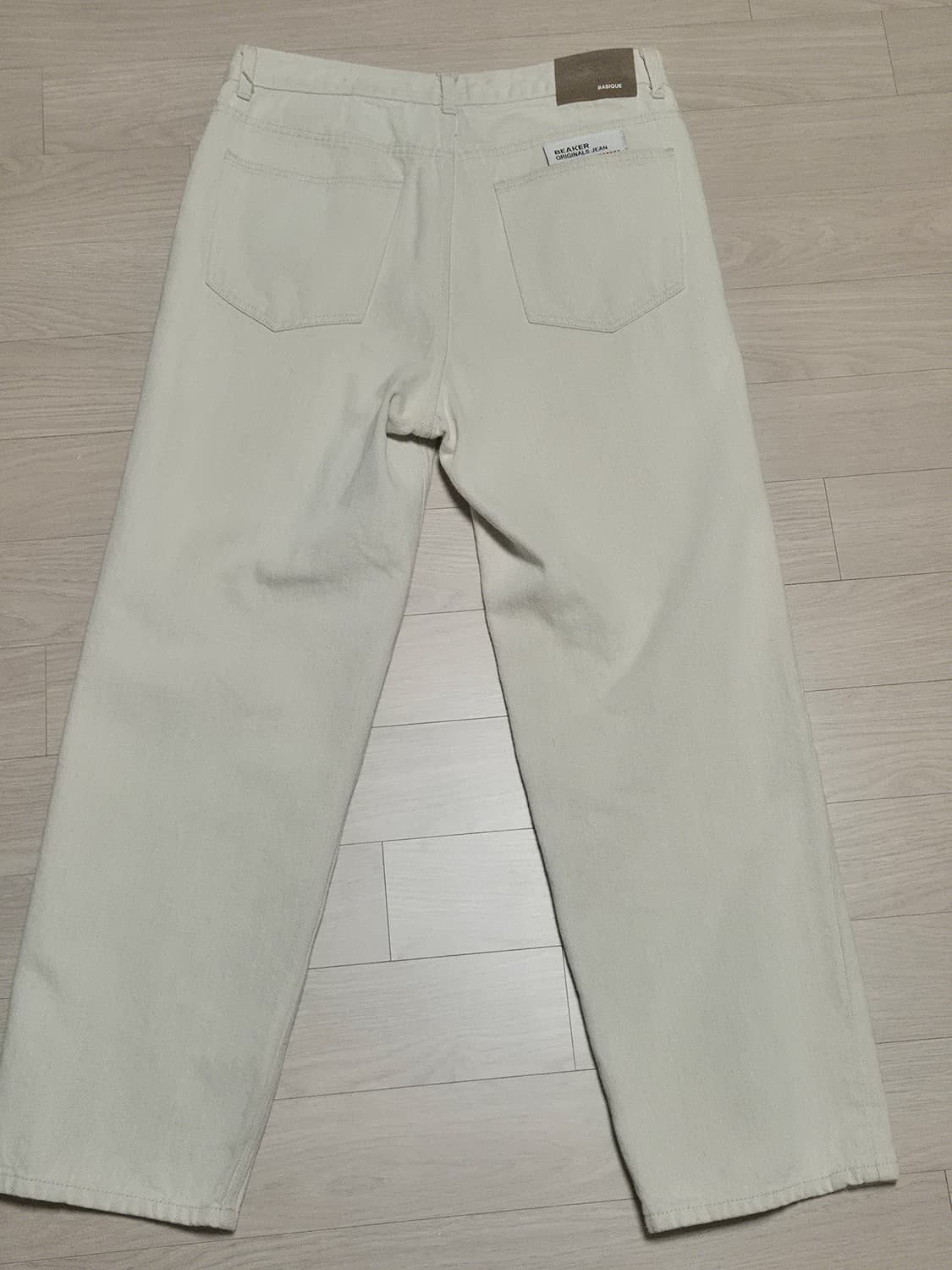 비이커크림진 팬츠 상품이미지5