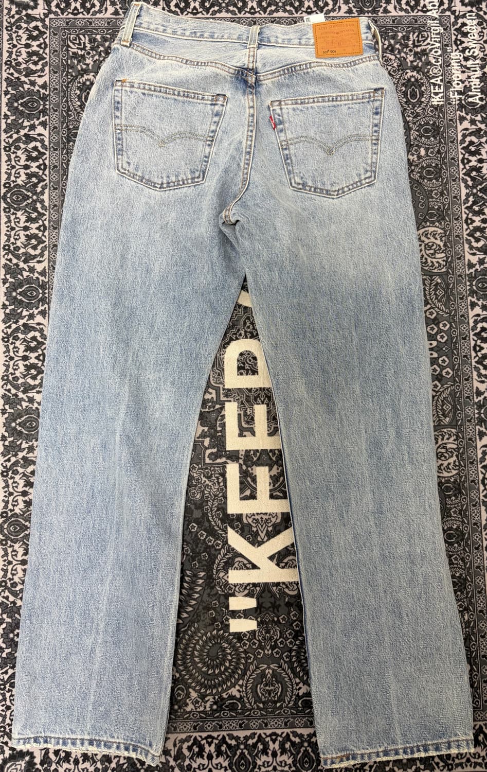 리바이스 501  90’s 복각 셀비지 데님 상품이미지3