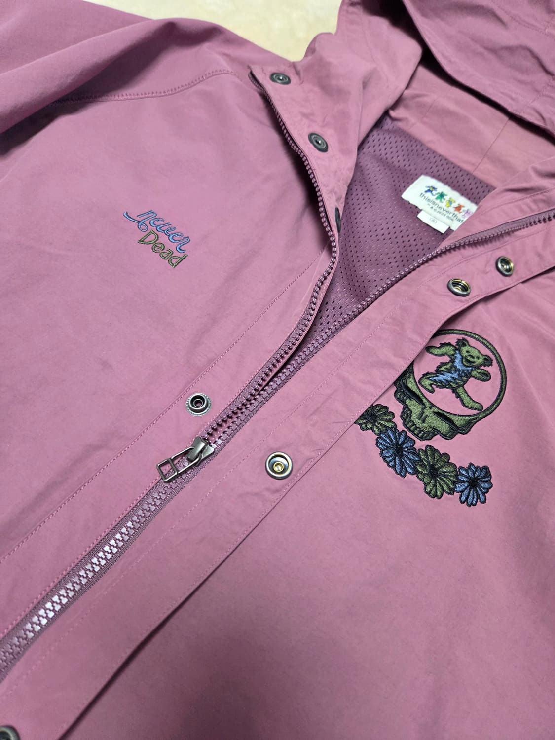 GD SYF Wind Jacket Plum 상품이미지6