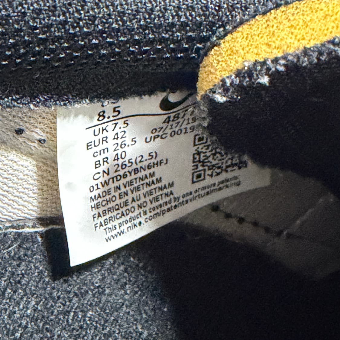 나이키 테일윈드 79 블랙 265 상품이미지3