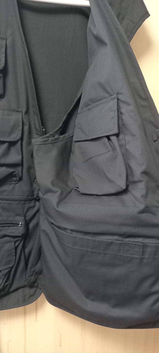 로스코 밀리터리 베스트 조끼 블랙 XL 상품이미지5