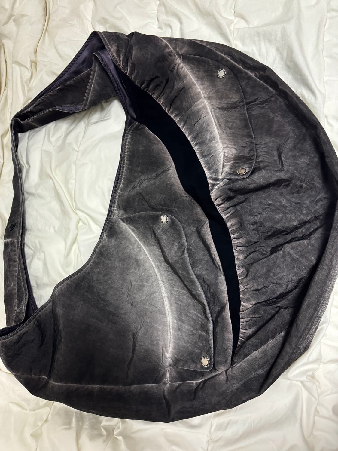커마웨어 cmmawear 가먼트 다잉 나일론 호보백 상품이미지1