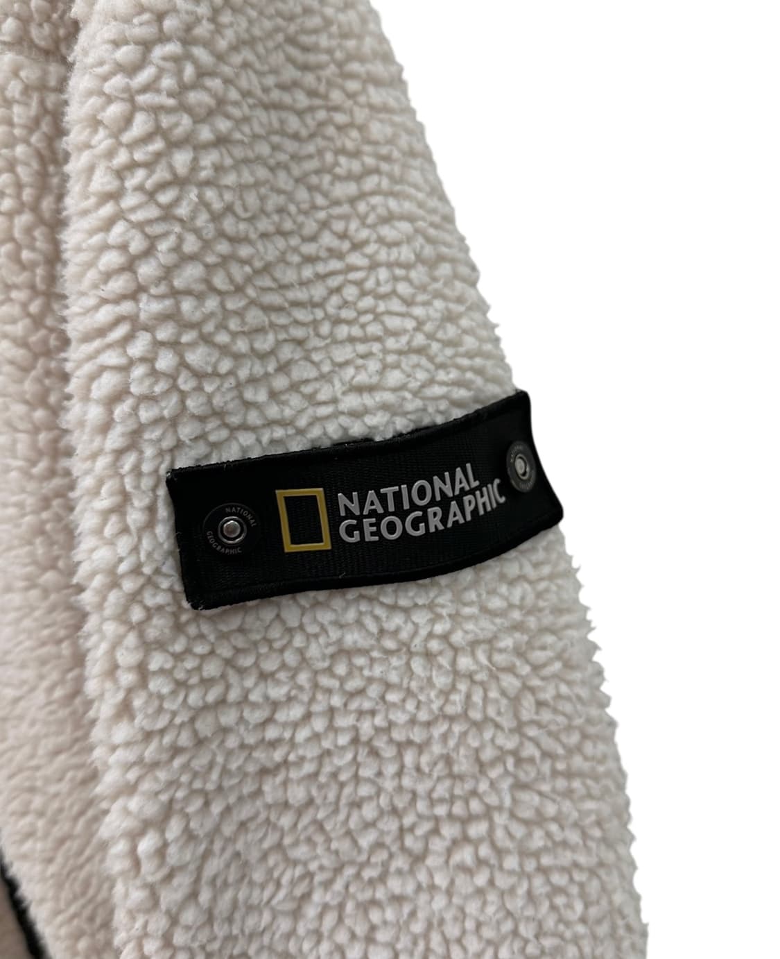 내셔널지오그래픽 뽀글이 후리스 플리스 아이보리 (2XL) 상품이미지7