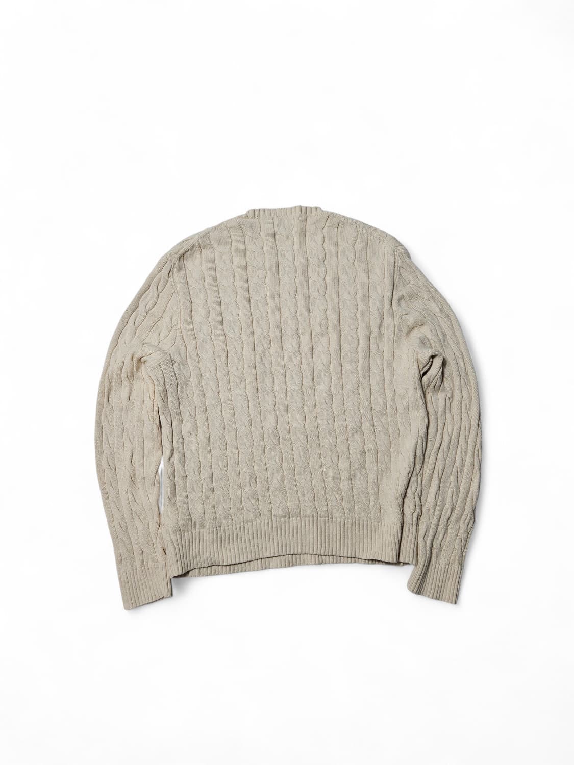 폴로 랄프로렌 꽈배기 니트 케이블 XL 신형QR 상품이미지2