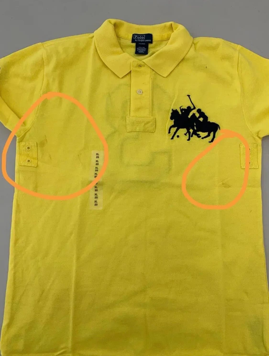 폴로 랄프로렌 빅포니 반팔 카라티 XL(20) 상품이미지7