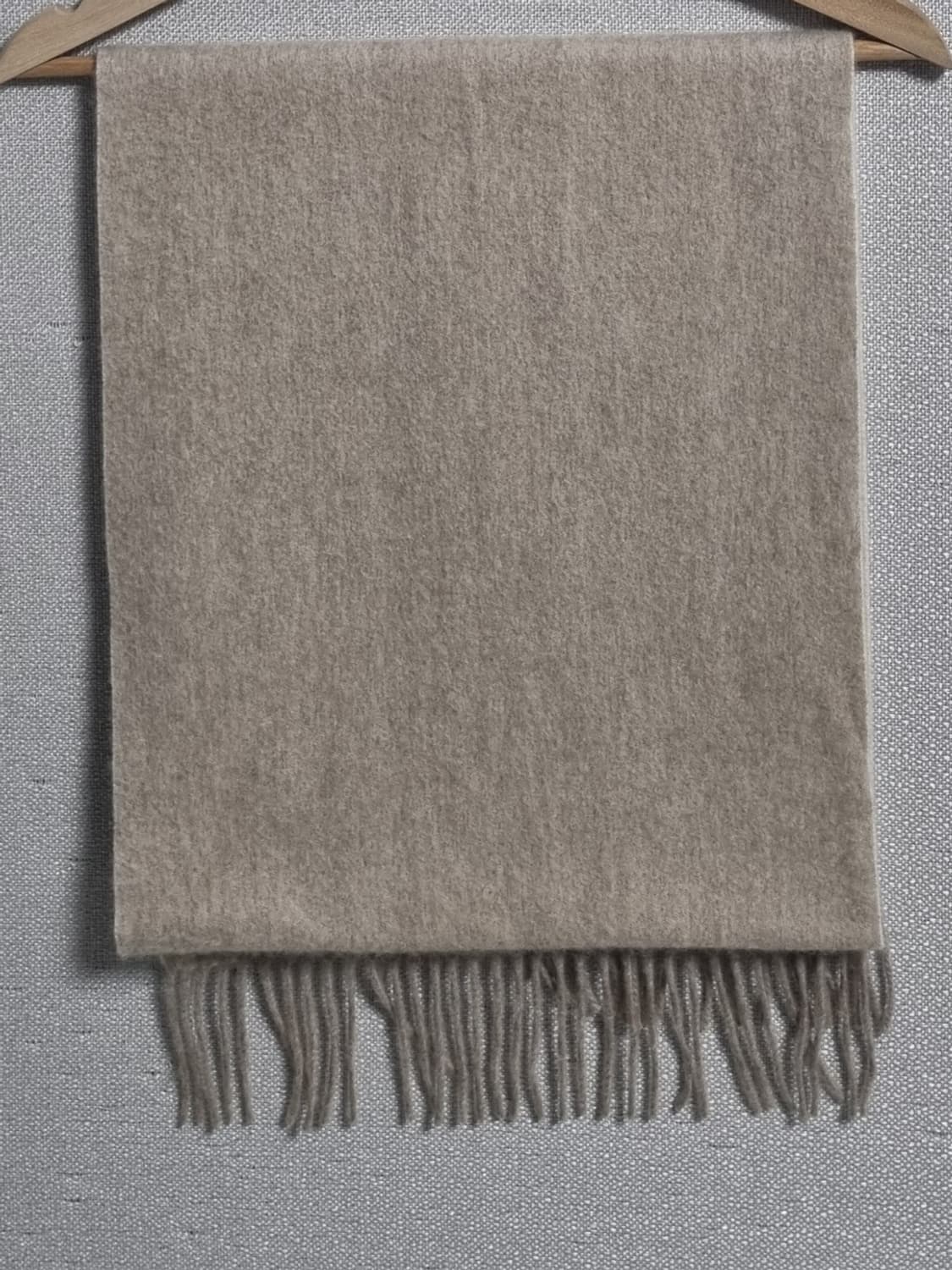 루이까또즈 베이지 캐시미어100% 목도리 머플러  상품이미지2