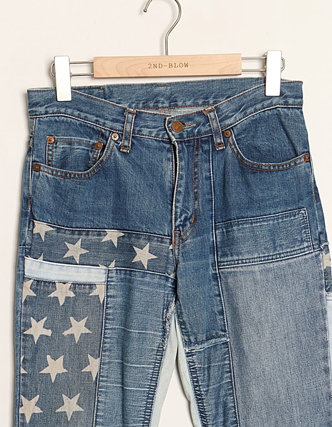 HYSTERIC GLAMOUR Patchwork Boot-Cut (27) 상품이미지2