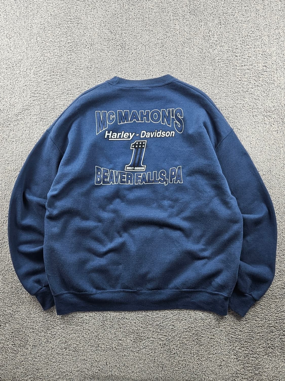 할리데이비슨 맥마흔스 비버폴스 맨투맨 스웻 셔츠 ( XL )/ 10936 상품이미지5