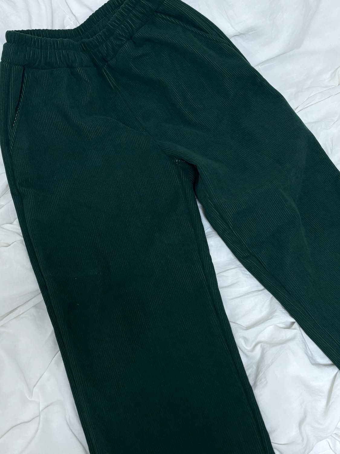 모디무드 양모 와이드 코듀로이 골덴팬츠 상품이미지2