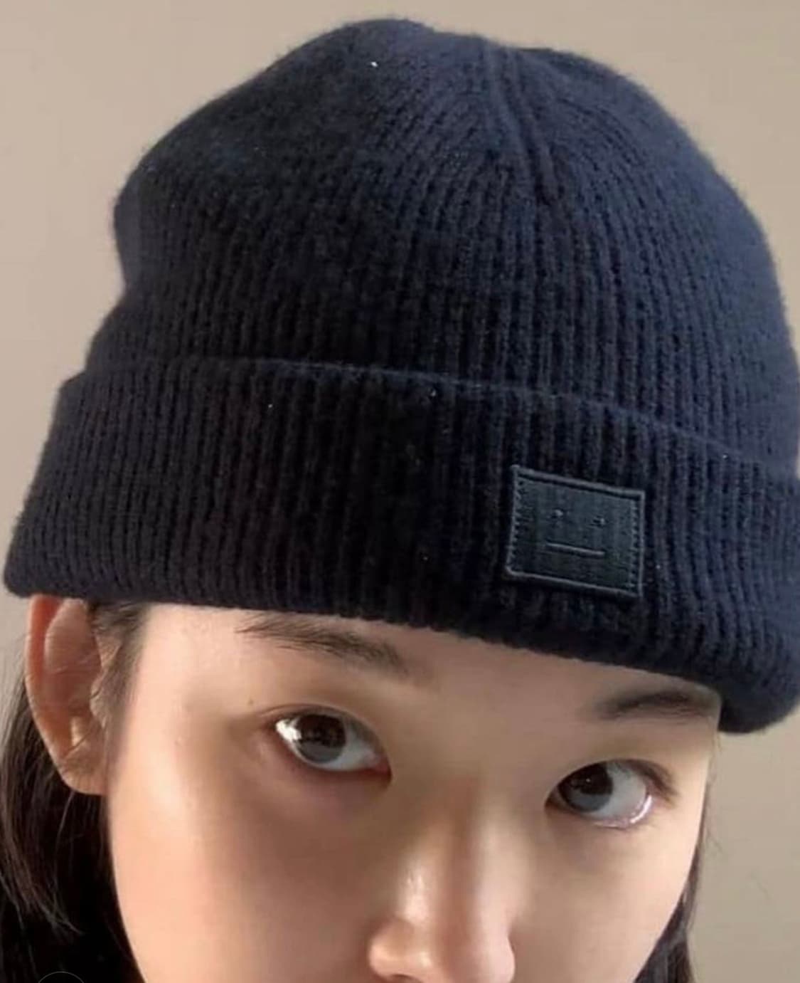 미니 페이스 로고 비니 상품이미지2