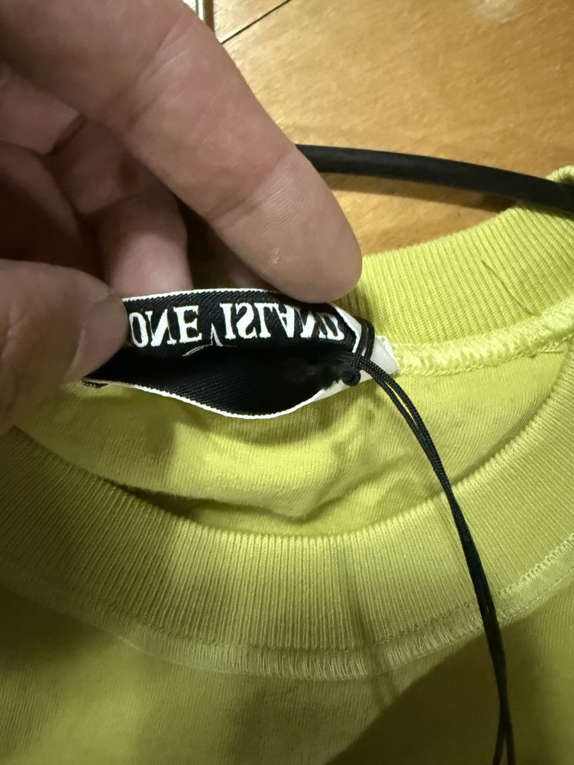 스톤아일랜드 머서라이즈드 코튼 자수로고 패치 반팔티셔츠 상품이미지7