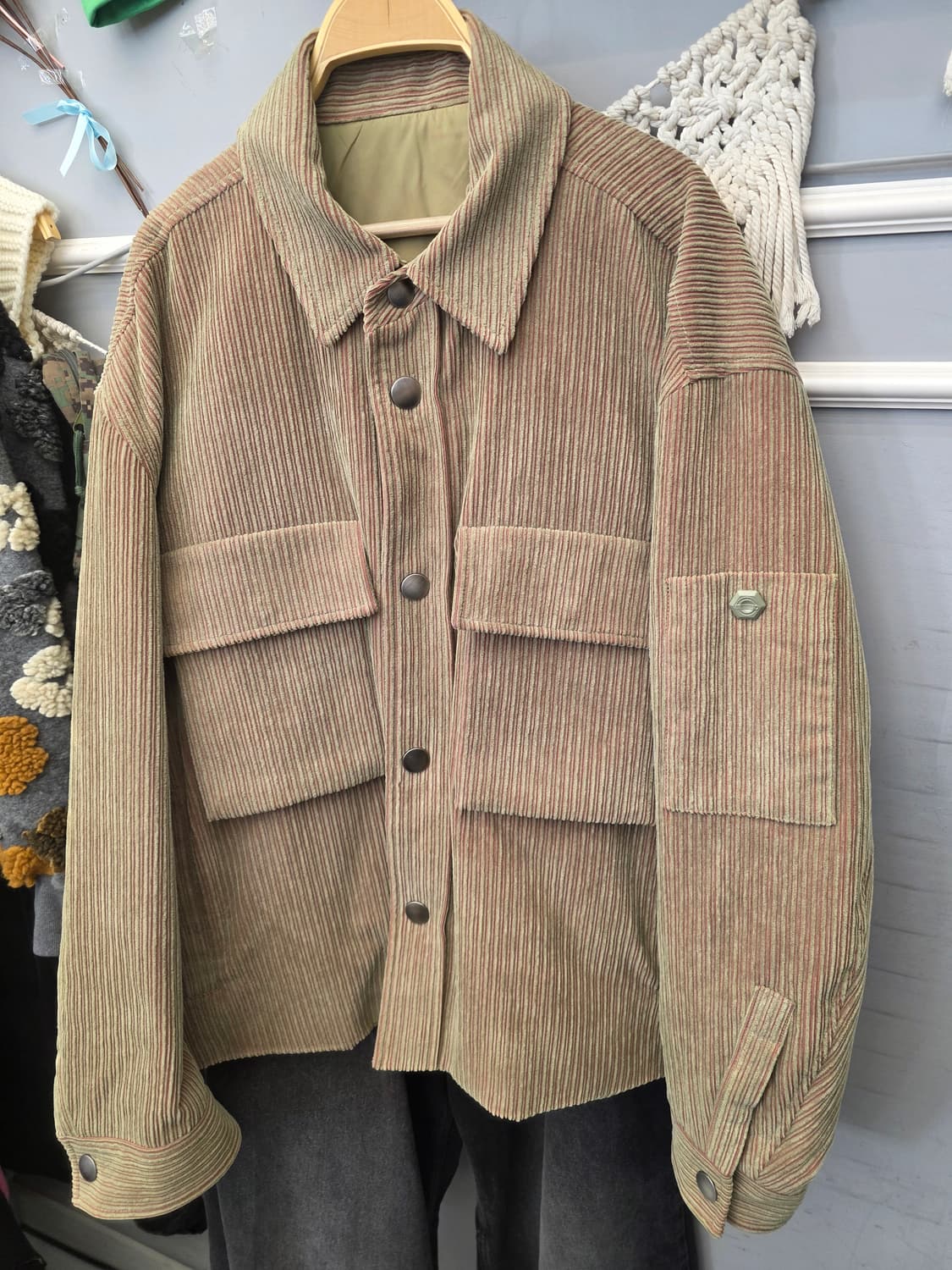 솔리드옴므 SOLID HOMME 코듀로이 자켓 50 상품이미지1