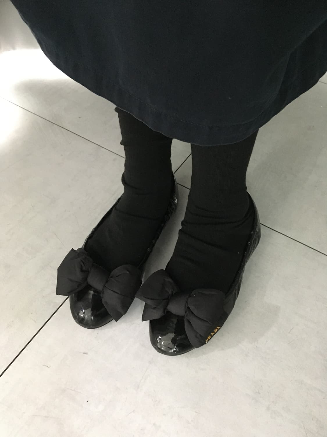 Prada 프라다 리본 플랫슈즈 상품이미지6