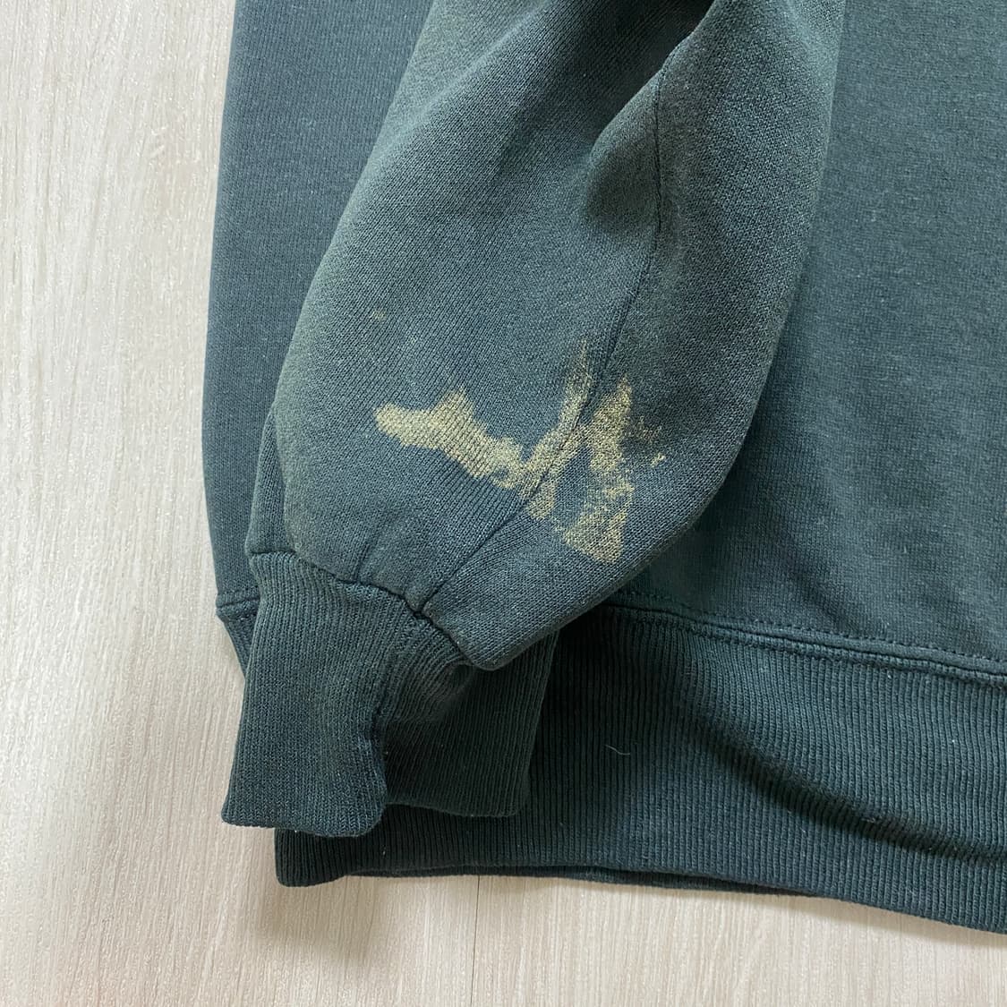 90년대 미제 러셀 에슬레틱 스웻셔츠 블랙  상품이미지5