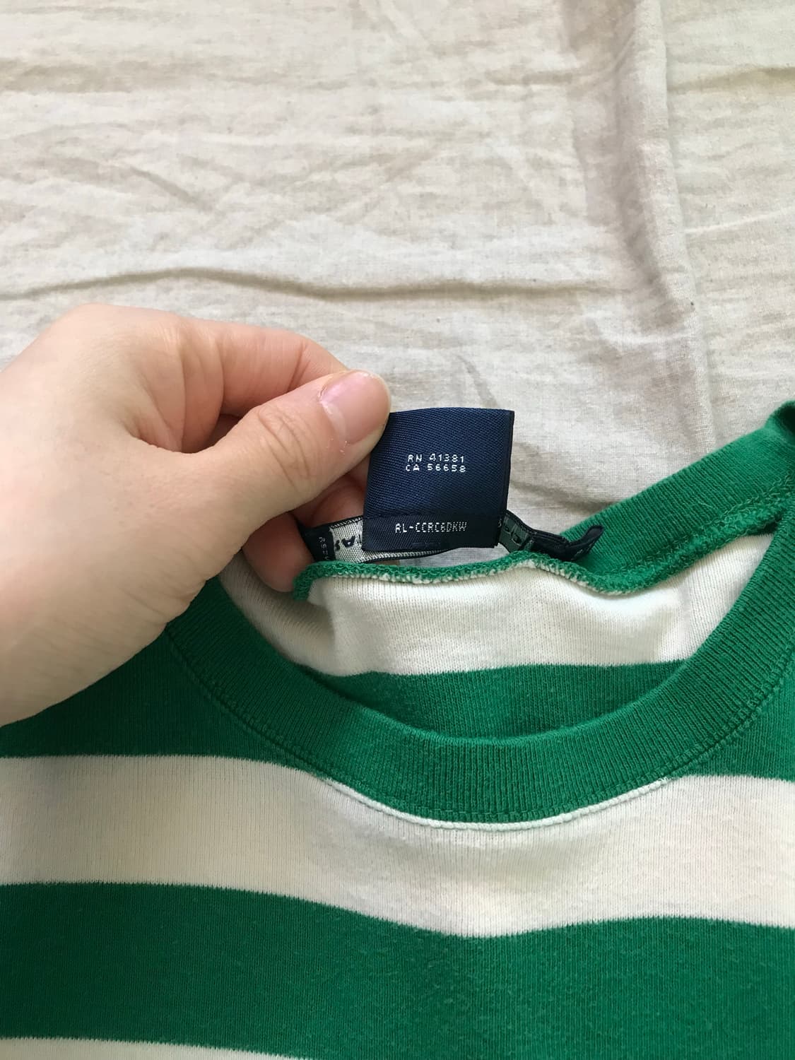 폴로 랄프로렌 포니로고 스트라이프 롱슬리브티 상품이미지8