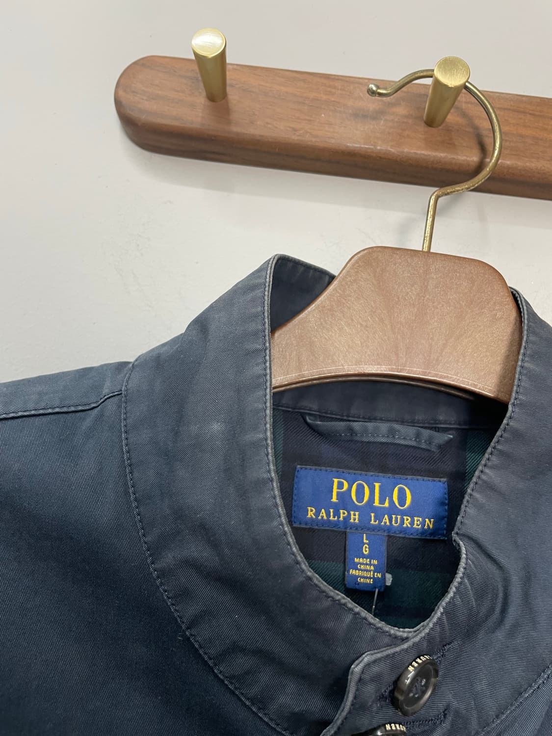 폴로 랄프로렌 네이비 코튼 트윌 바라쿠다 자켓 H1175 상품이미지6