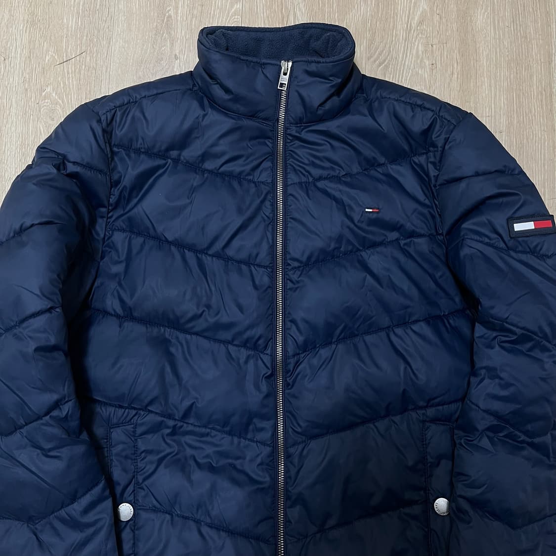 타미힐피거 미니 로고 베이직 푸퍼 패딩 S/90  상품이미지2