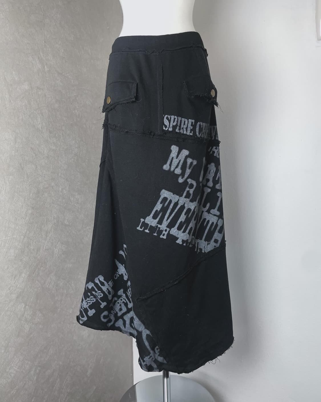 Funk long cotton skirt   상품이미지2