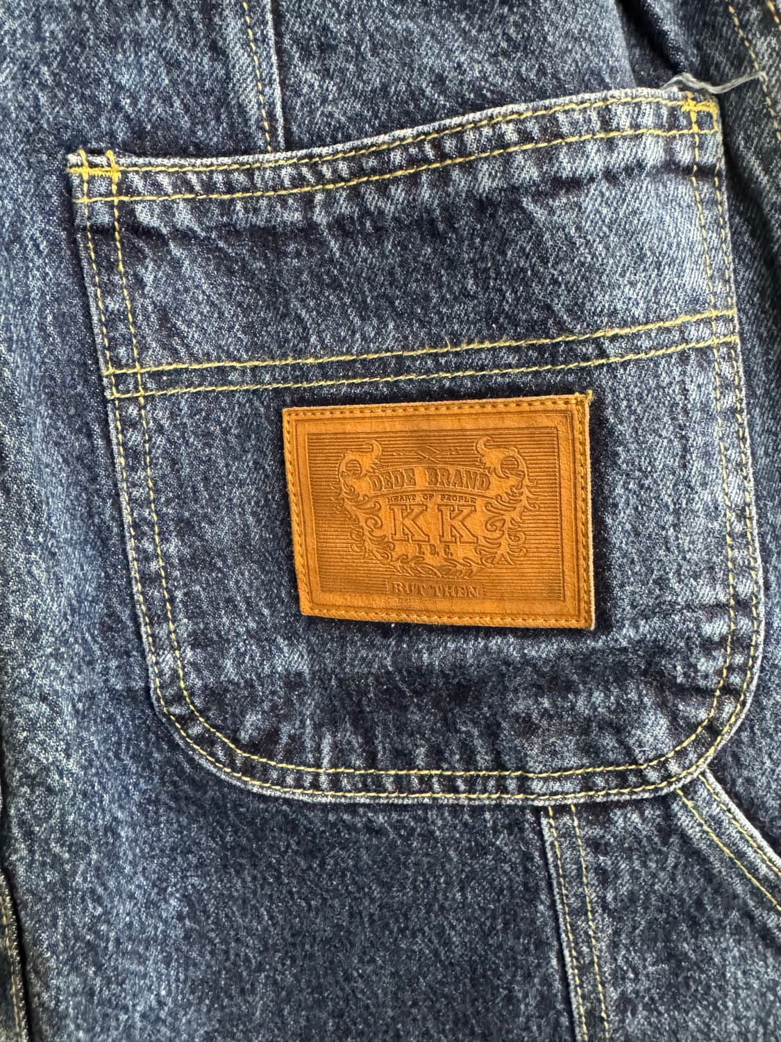 japanese vintage 데님 치마 상품이미지2