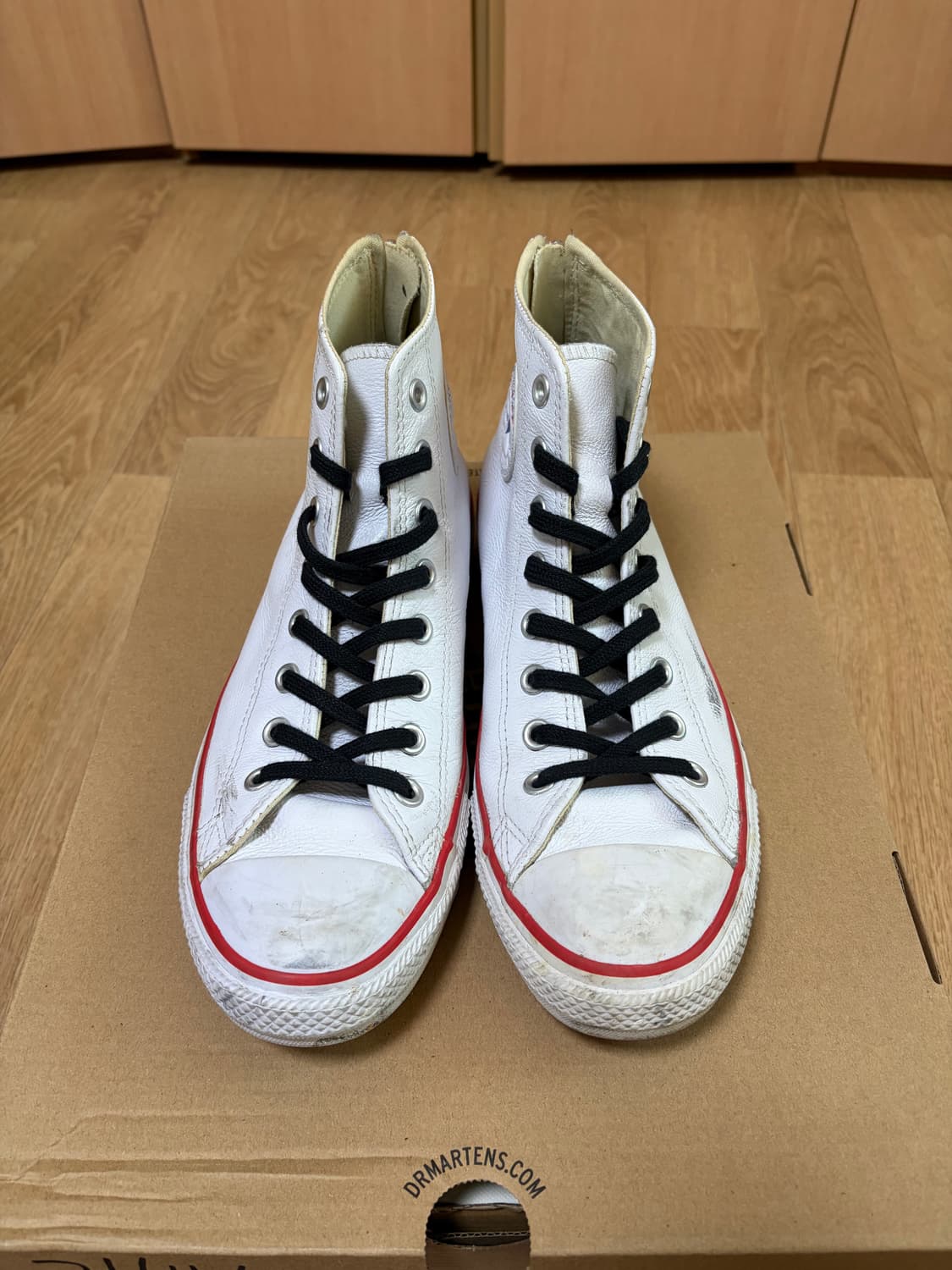 레더 화이트 지퍼 컨버스 270 상품이미지3