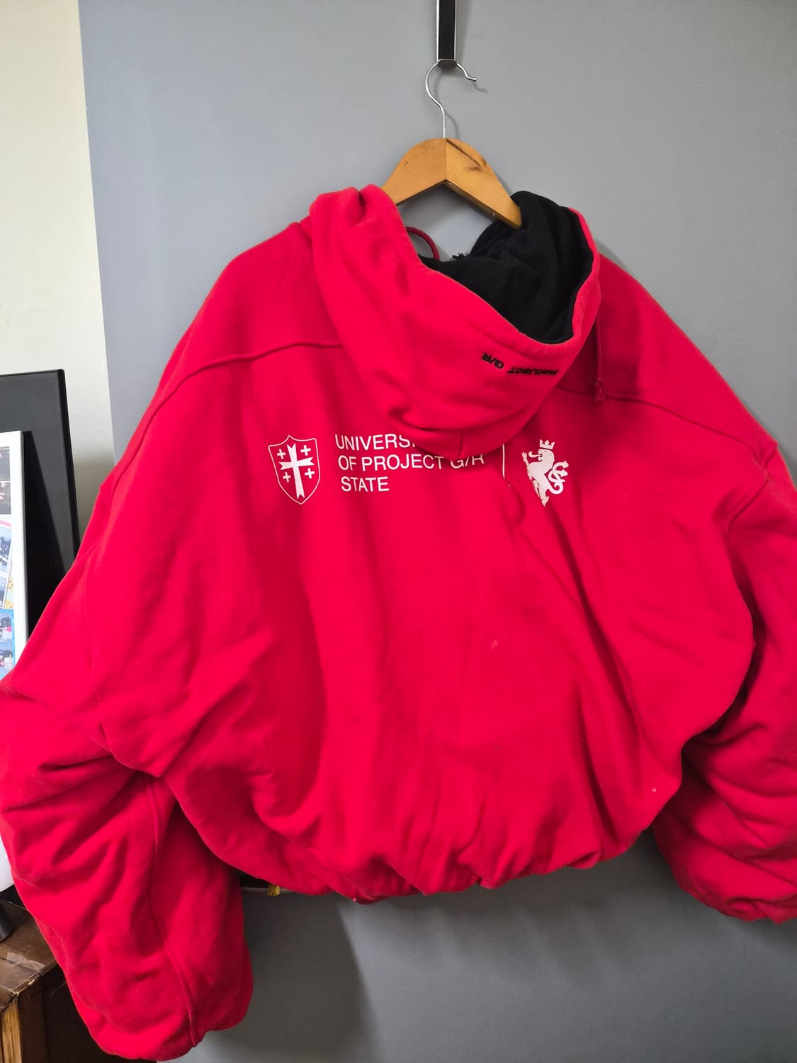 프로젝트 gr 리버시블 후드 봄버 2사이즈 상품이미지2