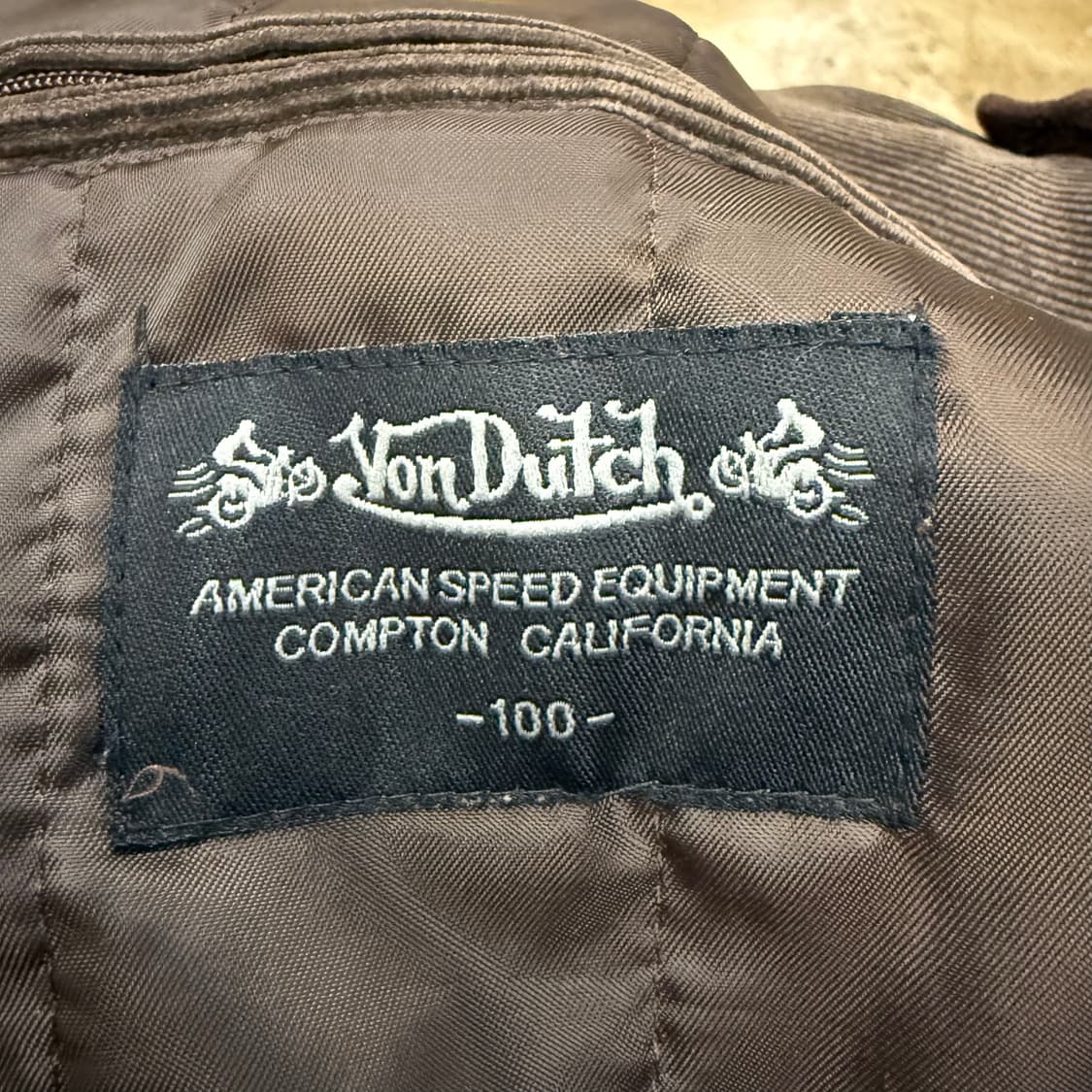 본더치 코듀로이 골지 초코 브라운 자켓 100 상품이미지5