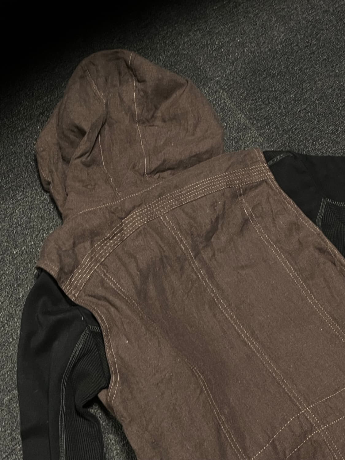 Dark Grunge-vest hoodie(Cargo) 상품이미지5