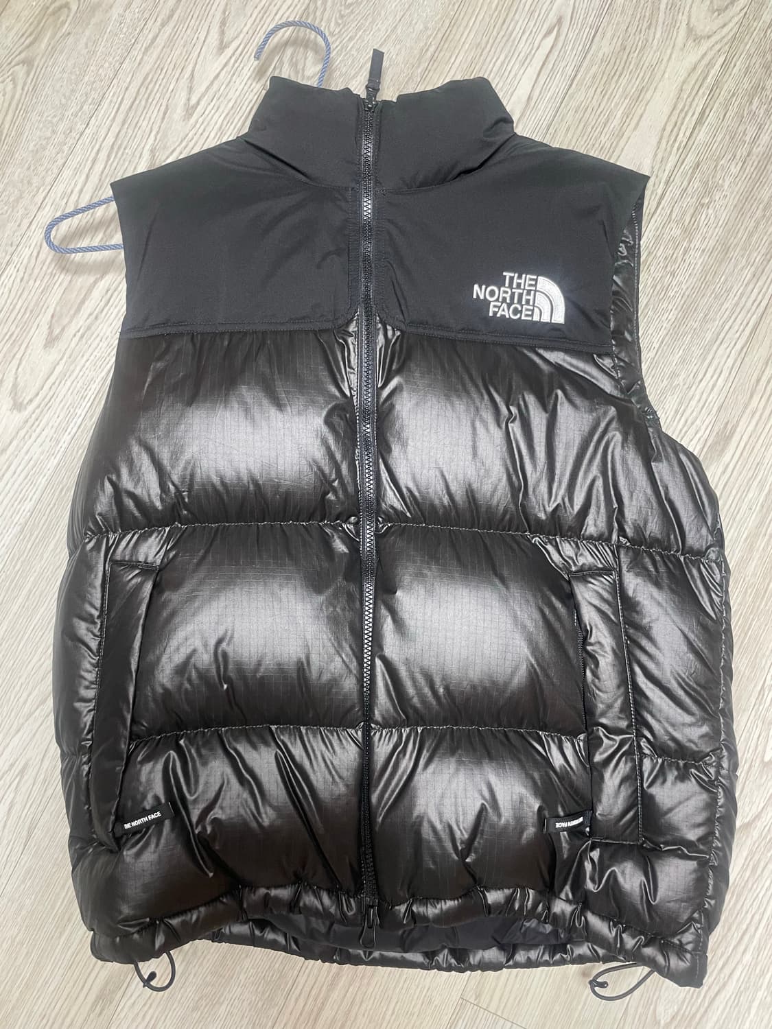 (M) 노스페이스 화이트라벨 눕시 베스트 블랙 상품이미지2