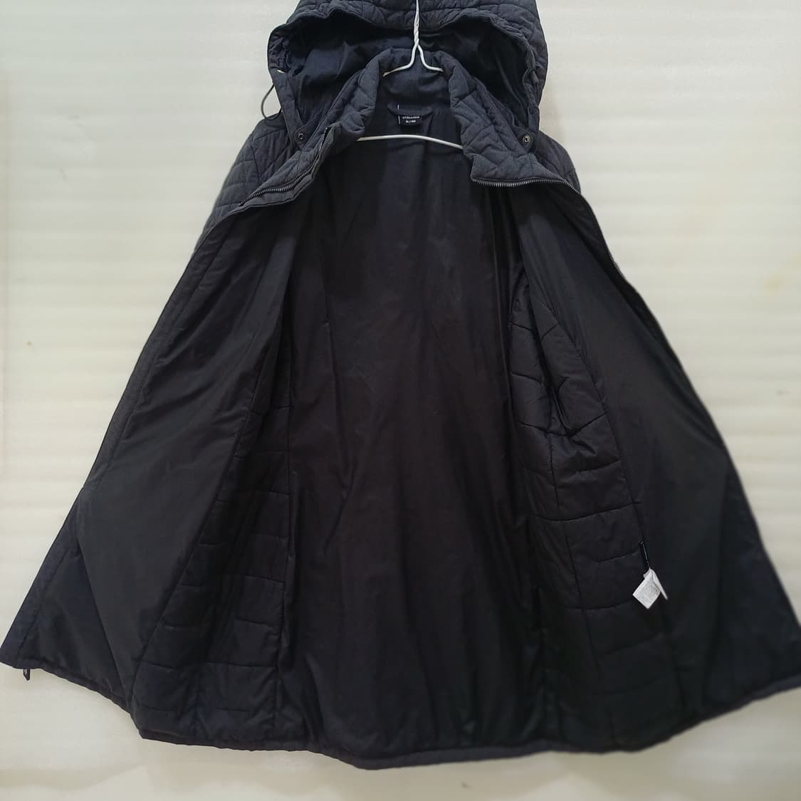 노스페이스 경량 후드 누빔 퀼팅 롱 패딩 코트 자켓 여성 L 사랑봉봉 상품이미지3
