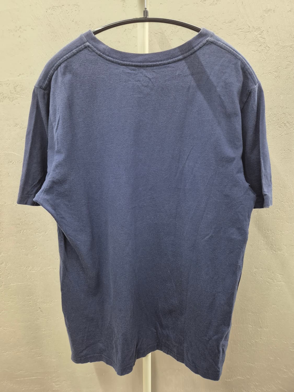 폴로 랄프로렌 네이비 반팔 흰색로고 티셔츠 XL 상품이미지3