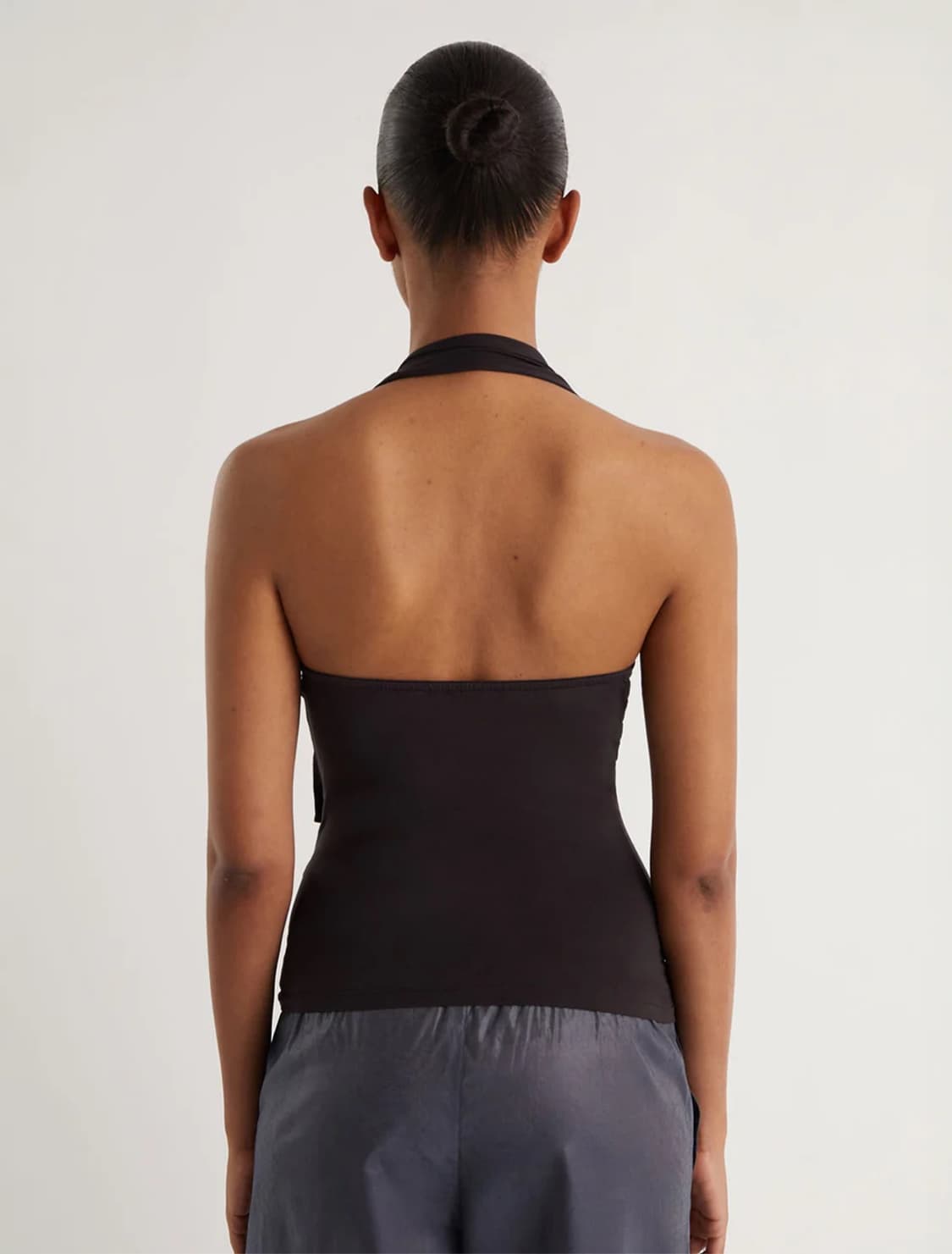 [XS,S,M,L]팔로마울 SIMULET 홀터넥/브라운 상품이미지4