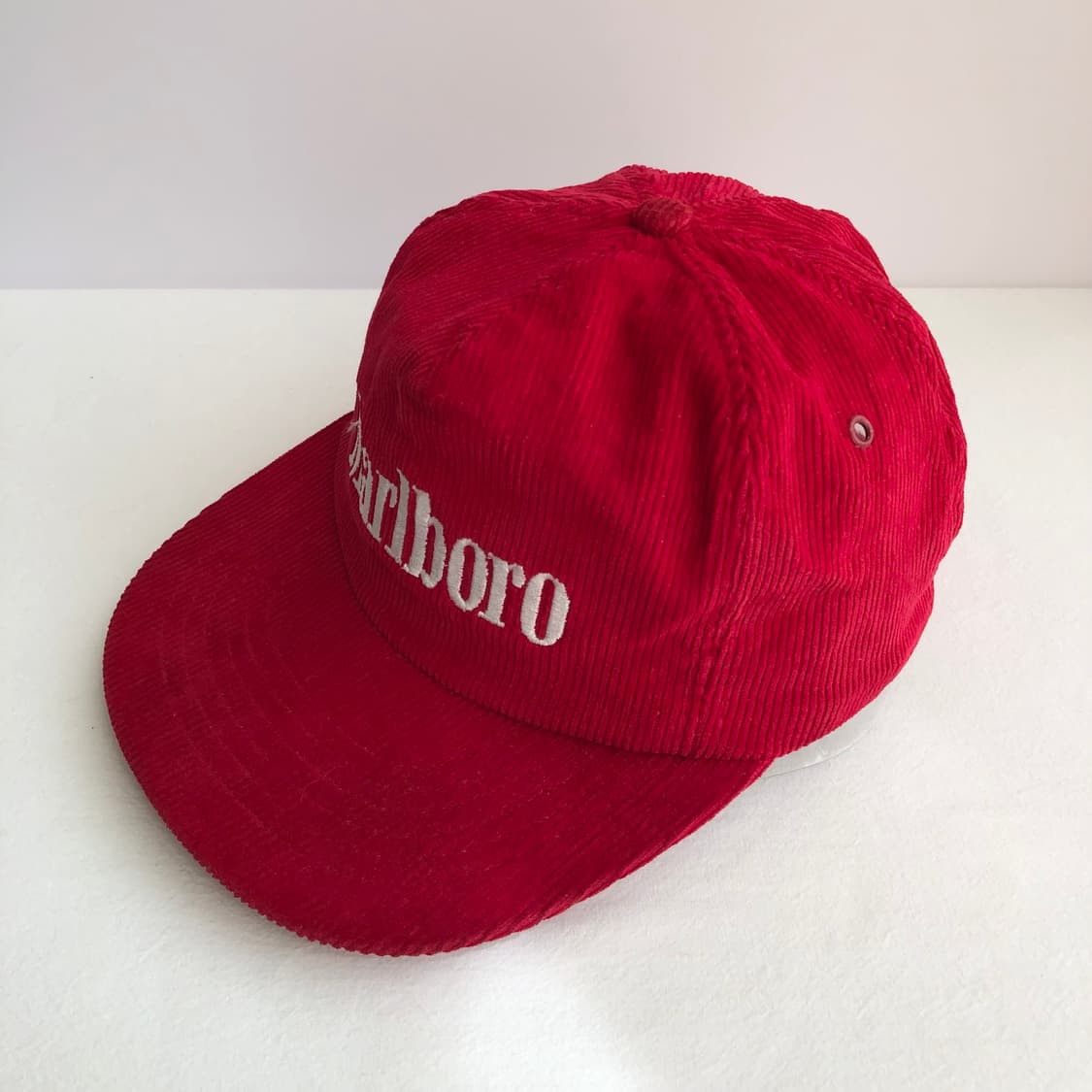 80’s marlboro red corduroy cap 상품이미지3