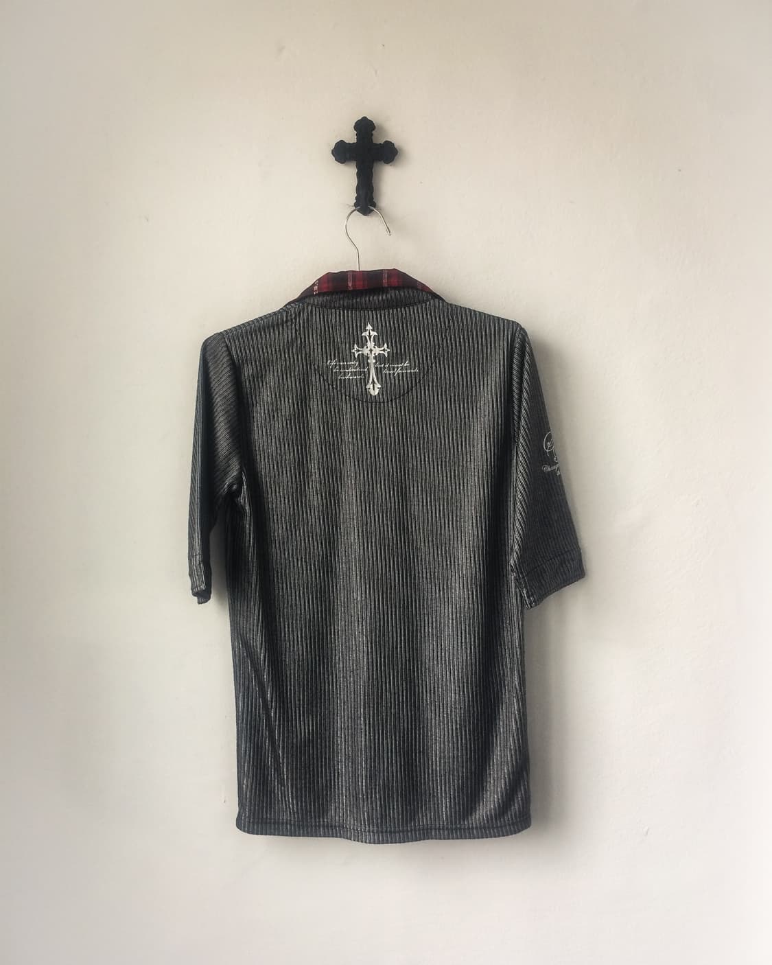 Double collar pocket ribbed pk t 상품이미지3