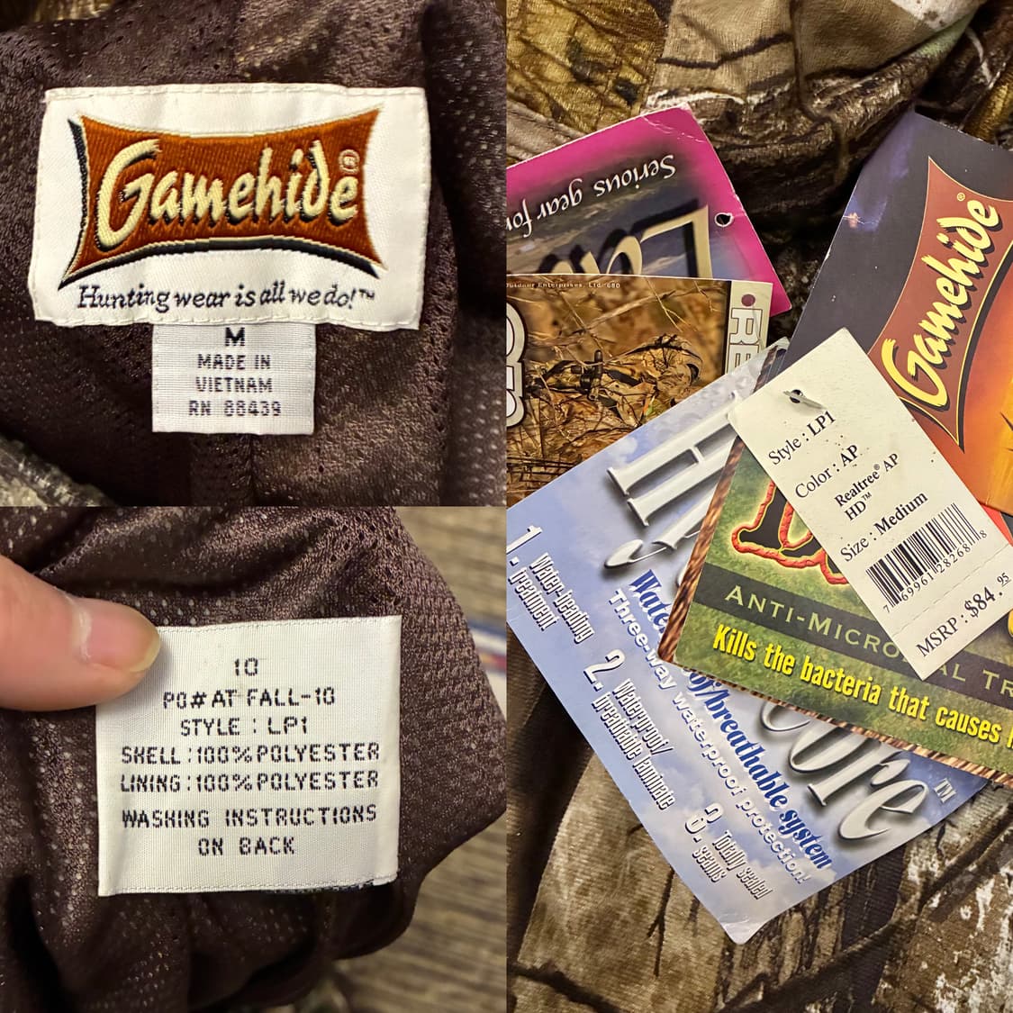 (M~L)Gamehide 게임하이드 리얼트리 카모 패커블 팬츠 상품이미지9