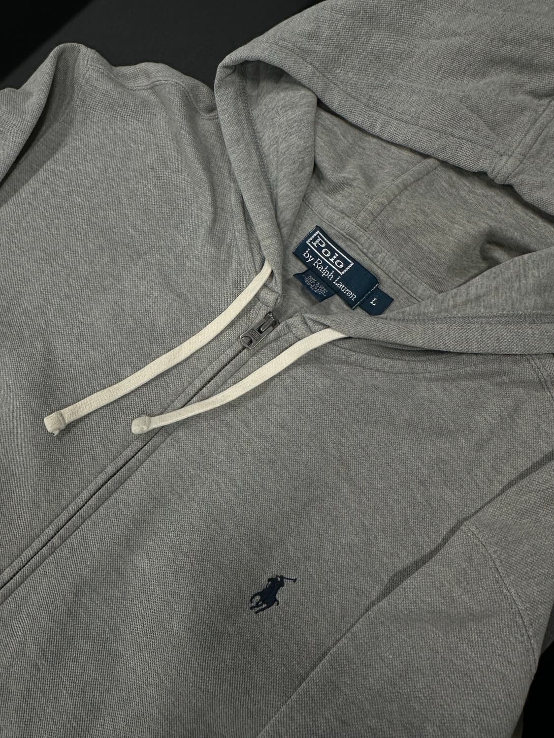 폴로 써멀 스웻 후드 집업 상품이미지4