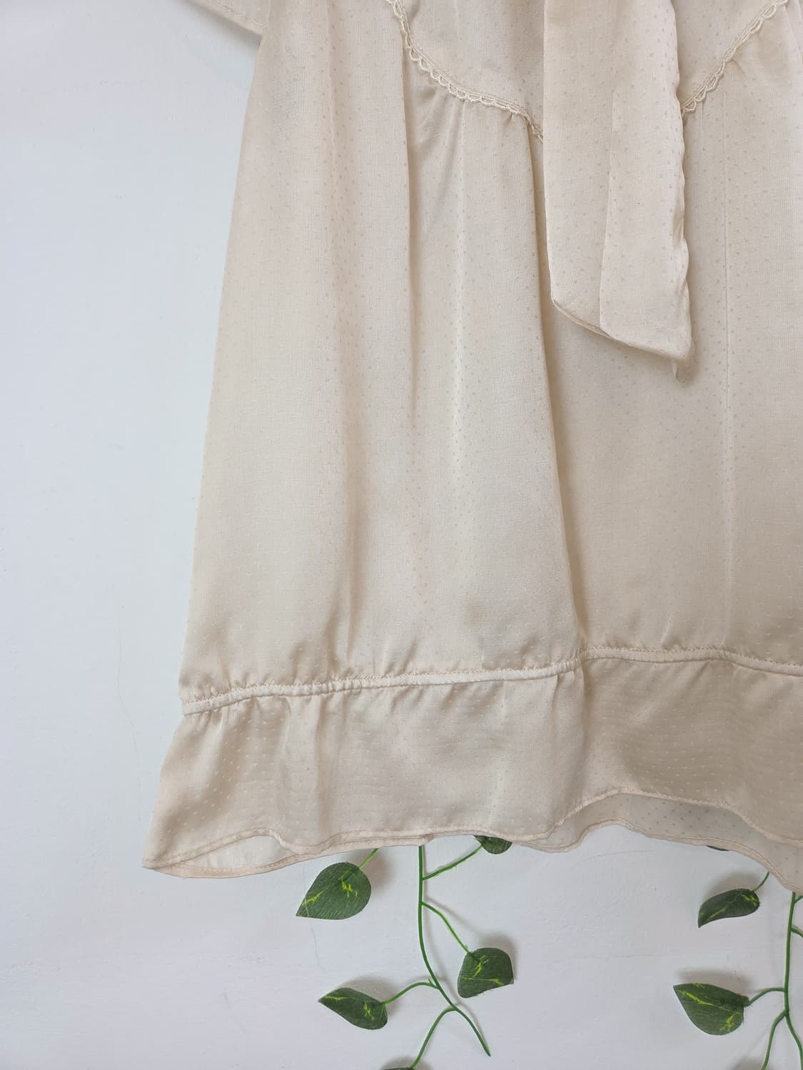 리본 홍콩 블라우스 상품이미지3