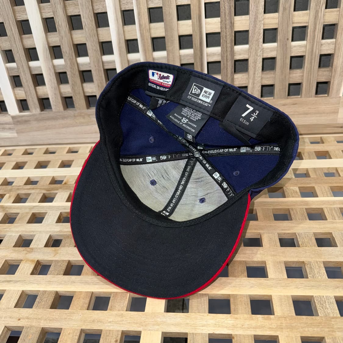 뉴에라 클리블랜드 인디언스 59fifty 7 3/4 상품이미지5